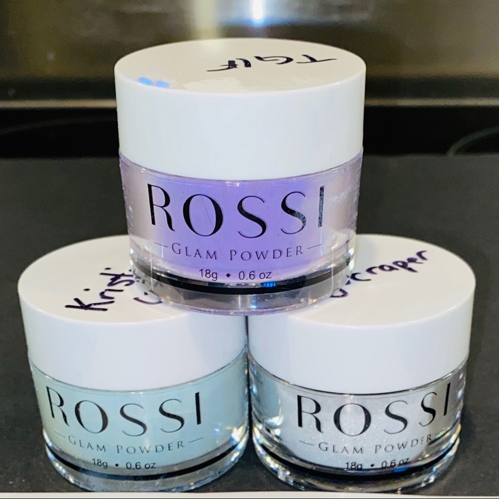 Rossi Nails Glam Powder 3 Colors